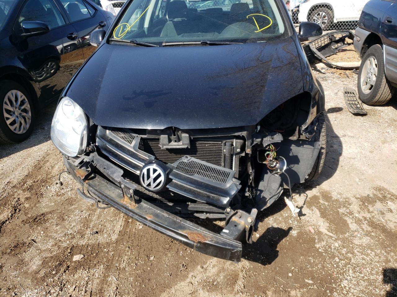 Photo 9 from auction – 2008 VOLKSWAGEN RABBIT with VIN WVWDB71K68W333770