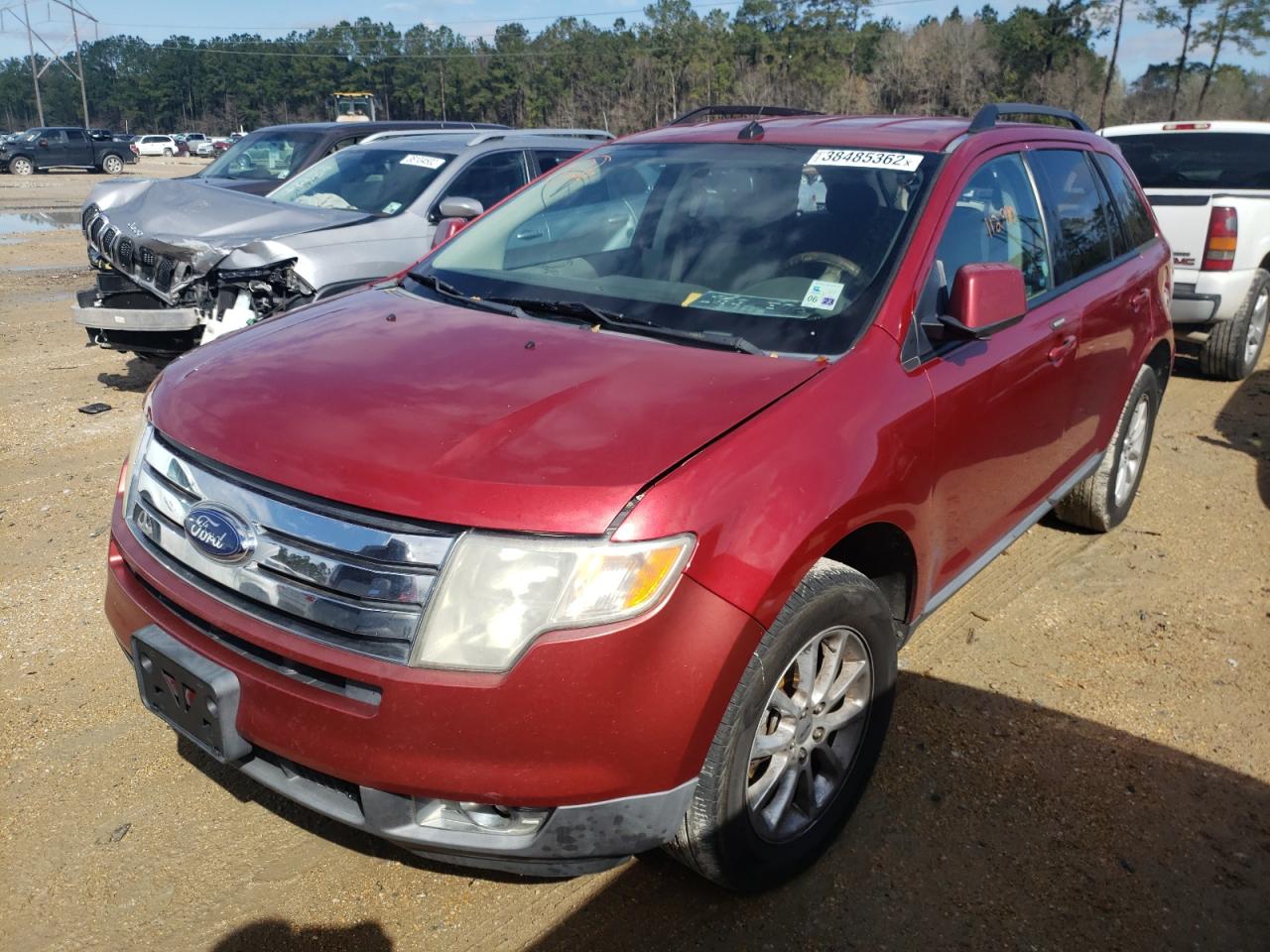 Photo 2 from auction – 2008 FORD EDGE SEL with VIN 2FMDK38C18BB47591