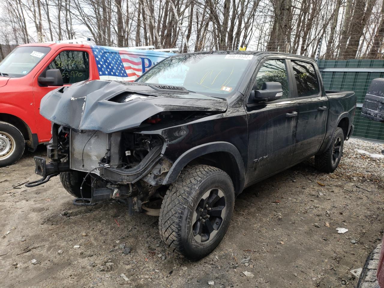 Photo 2 from auction – 2021 RAM 1500 REBEL with VIN 1C6SRFLT7MN523779