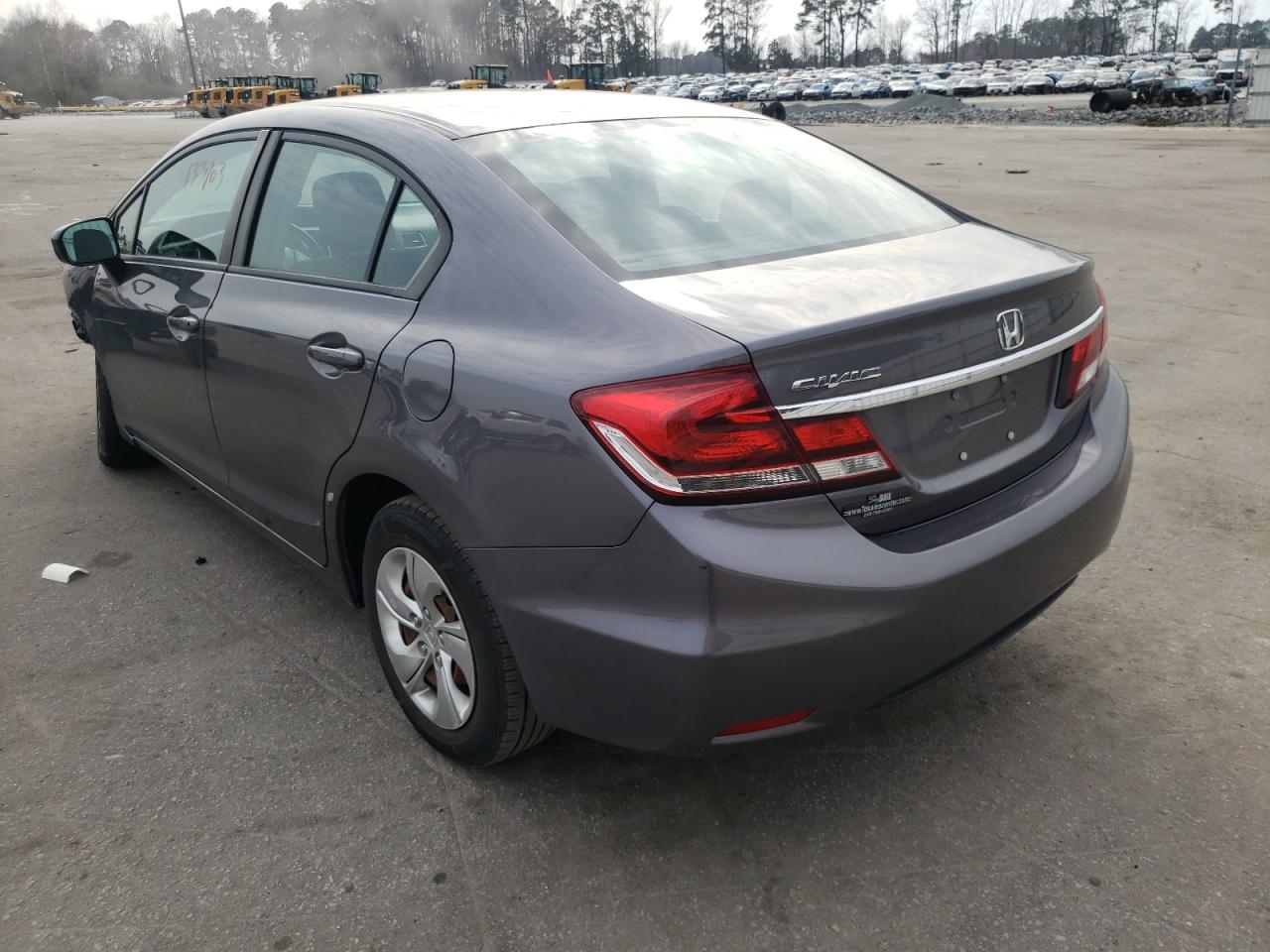 Photo 3 from auction – 2015 HONDA CIVIC LX with VIN 19XFB2F54FE232538