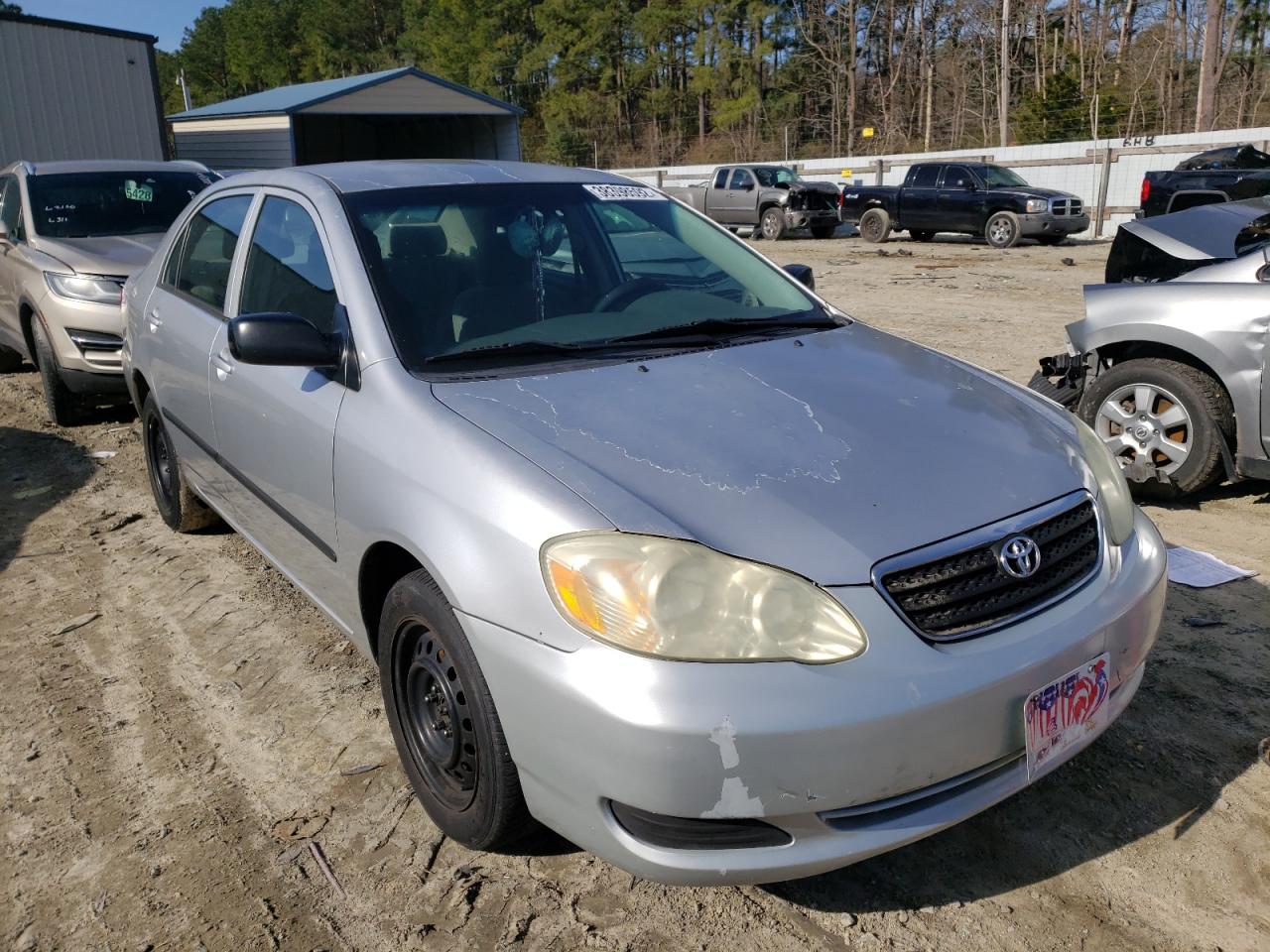 TOYOTA COROLLA CE 2005 with VIN JTDBR32E350054117 - Photo from auction