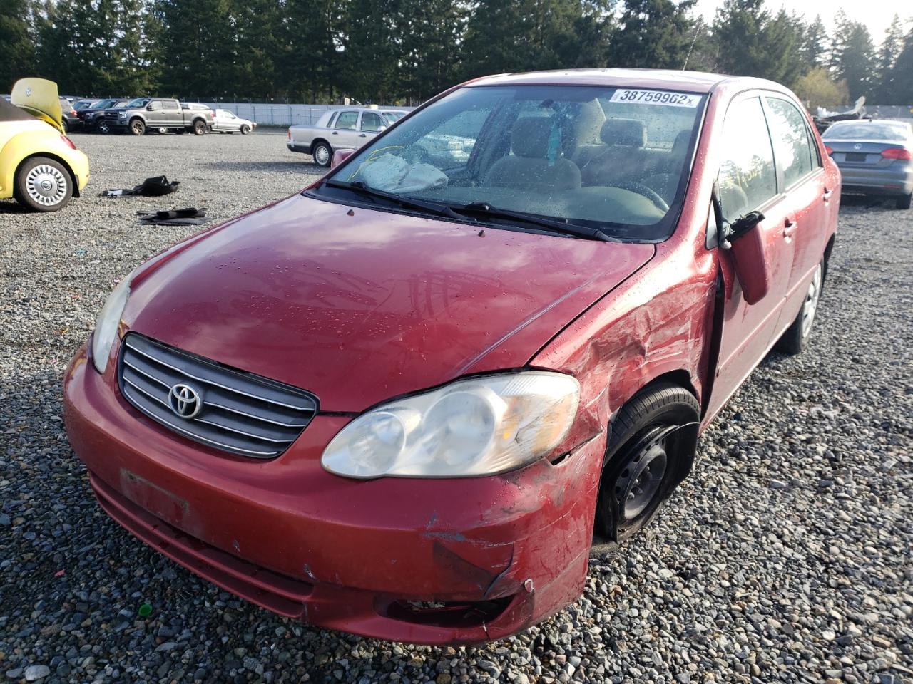 Фото 2 с аукциона – 2004 TOYOTA COROLLA CE с VIN 2T1BR32EX4C260135