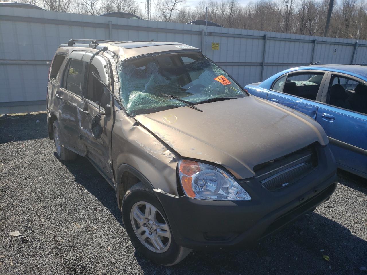 Photo 1 from auction – 2003 HONDA CR-V EX with VIN SHSRD78853U149890