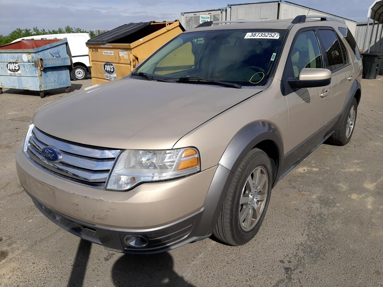 Photo 2 from auction – 2008 FORD TAURUS X S with VIN 1FMDK02W88GA29676