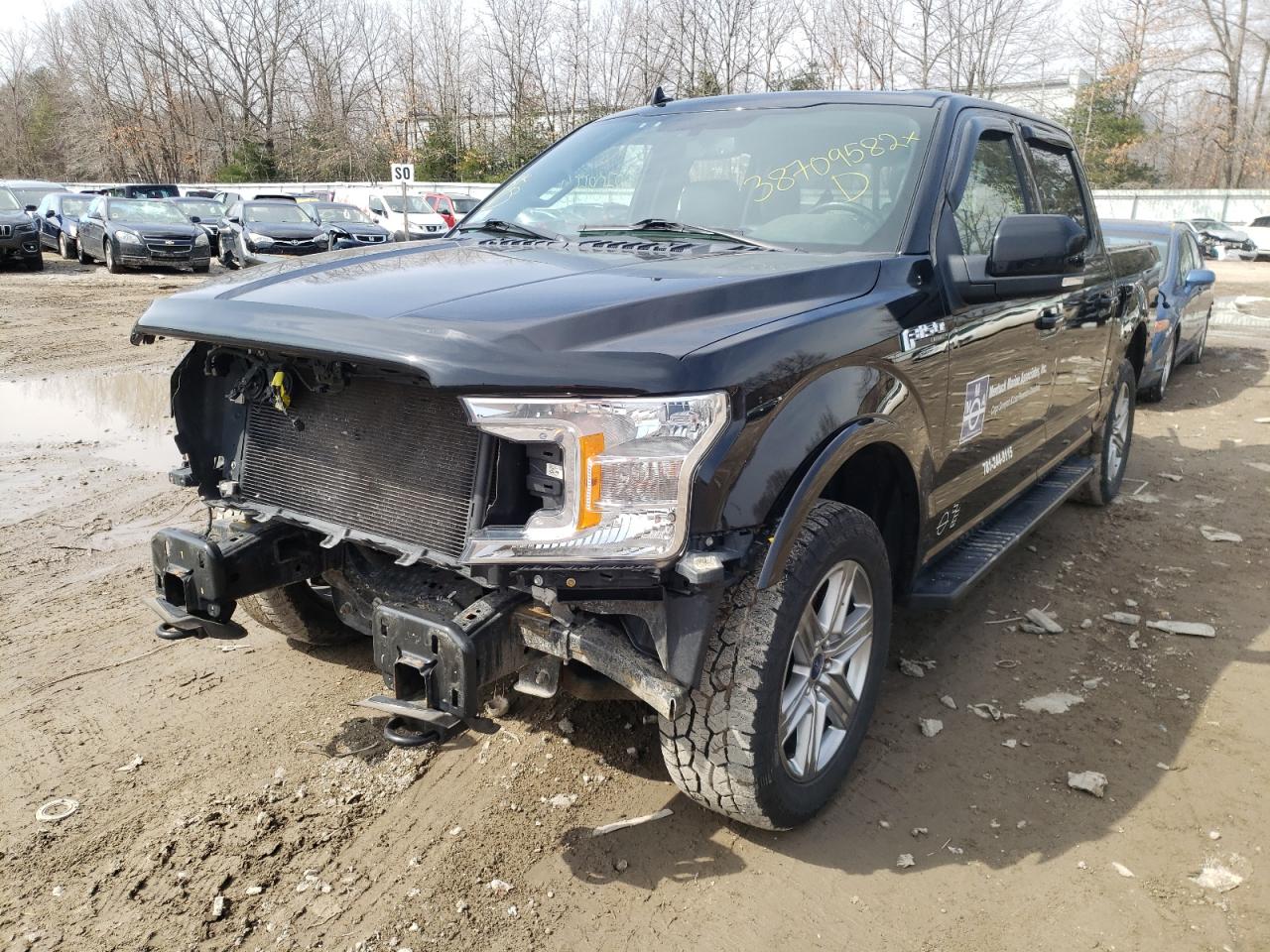 Photo 2 from auction – 2018 FORD F150 SUPER with VIN 1FTEW1E58JFB77506