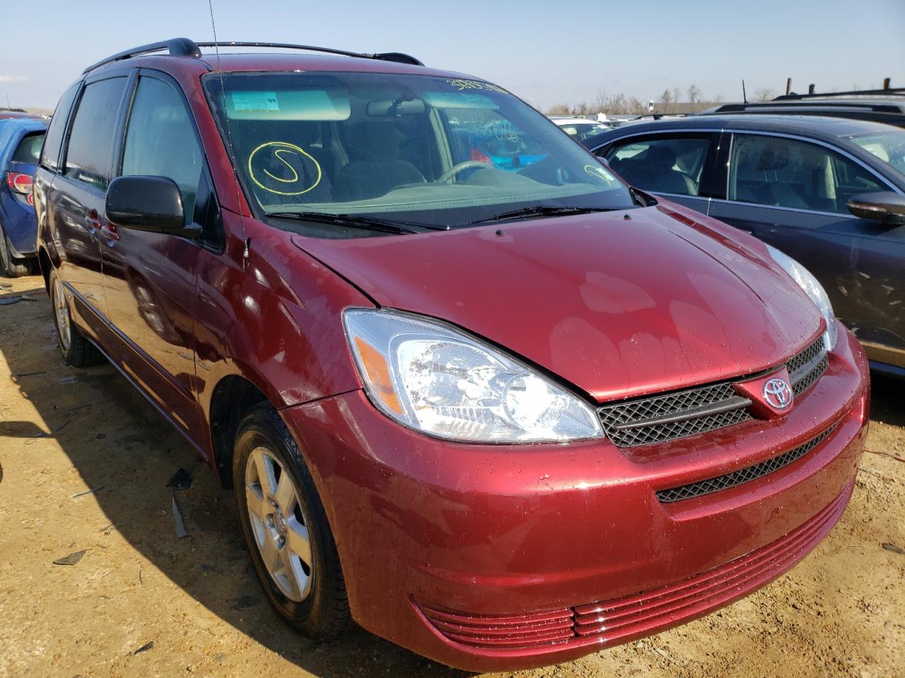 Photo 1 from auction – 2005 TOYOTA SIENNA CE with VIN 5TDZA23C35S368005