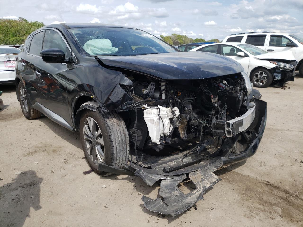 NISSAN MURANO S 2016 with VIN 5N1AZ2MG2GN162007 - Photo from auction