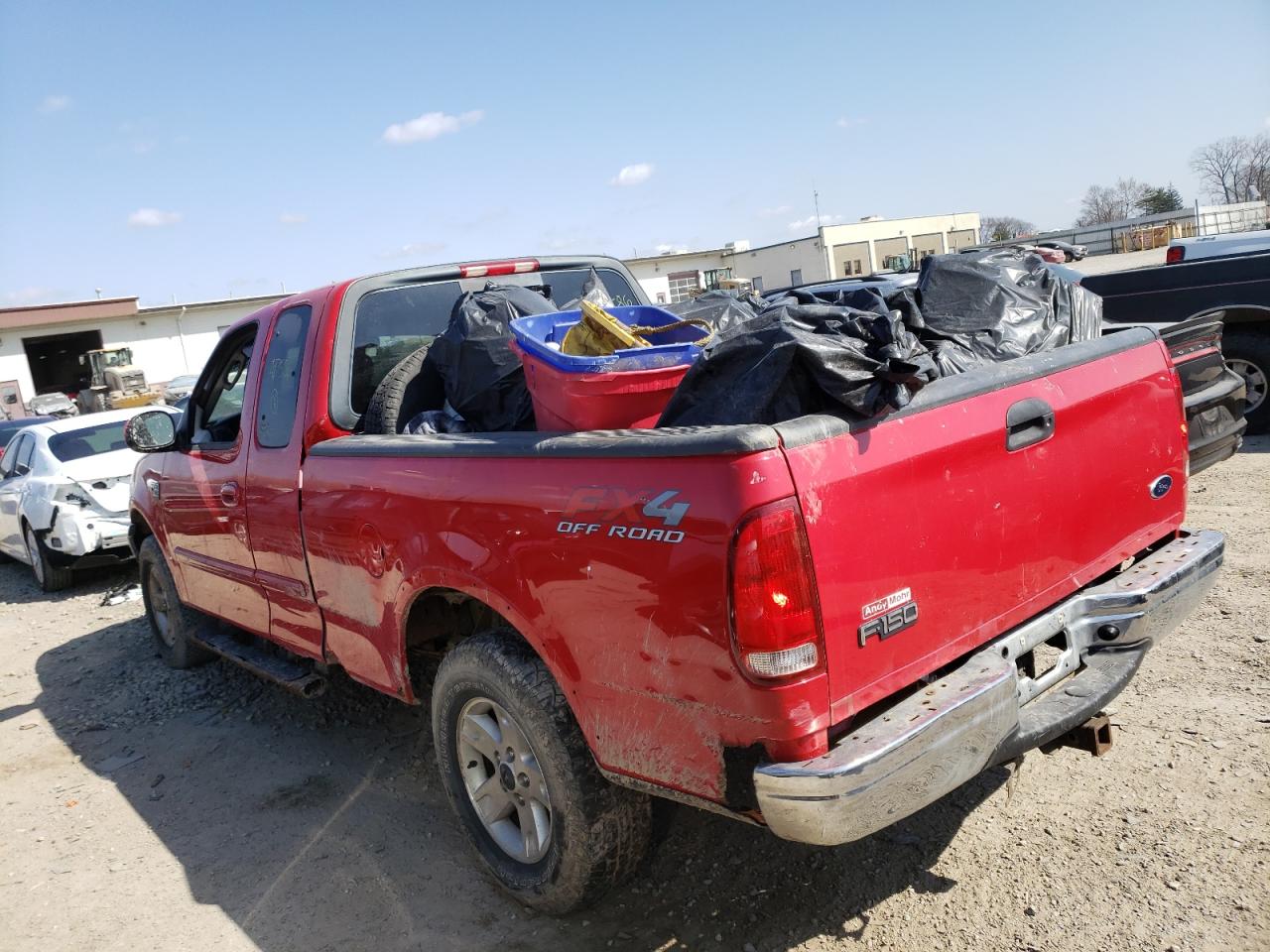Photo 3 from auction – 2003 FORD F150 with VIN 2FTRX18L83CA47586