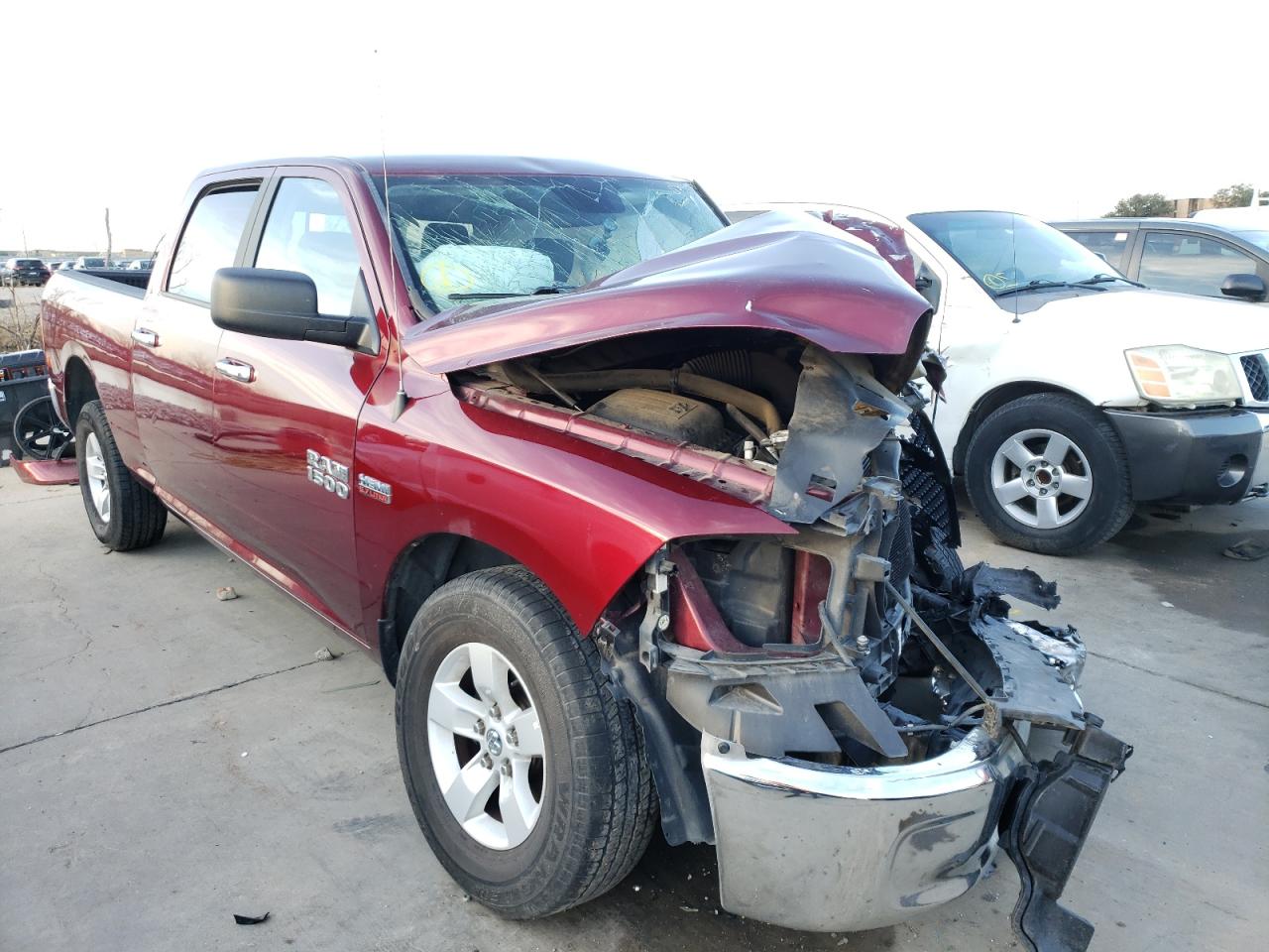 RAM 1500 SLT 2018 with VIN 1C6RR6TT6JS119013 - Photo from auction