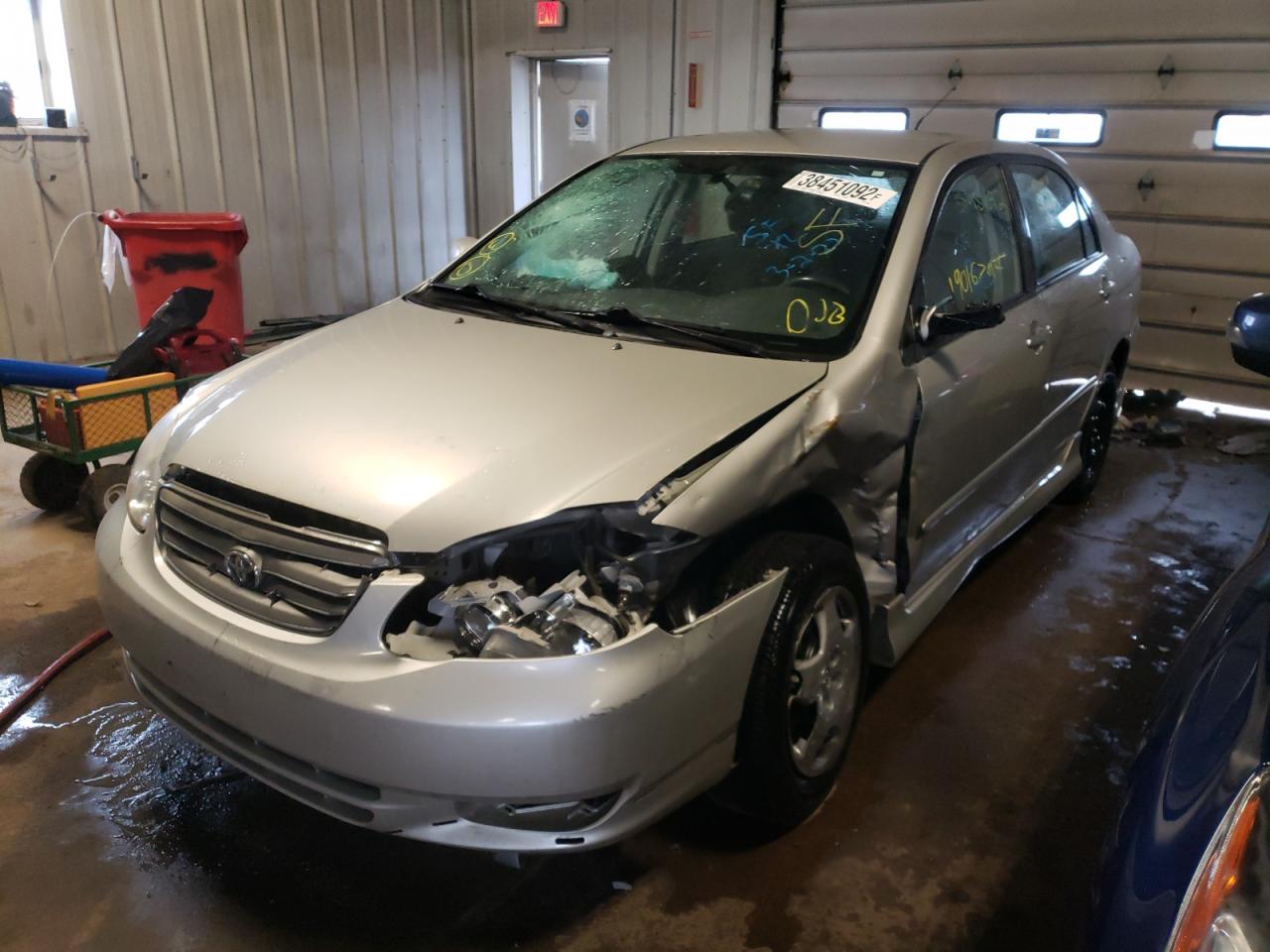Photo 2 from auction – 2004 TOYOTA COROLLA CE with VIN 1NXBR32E84Z192383