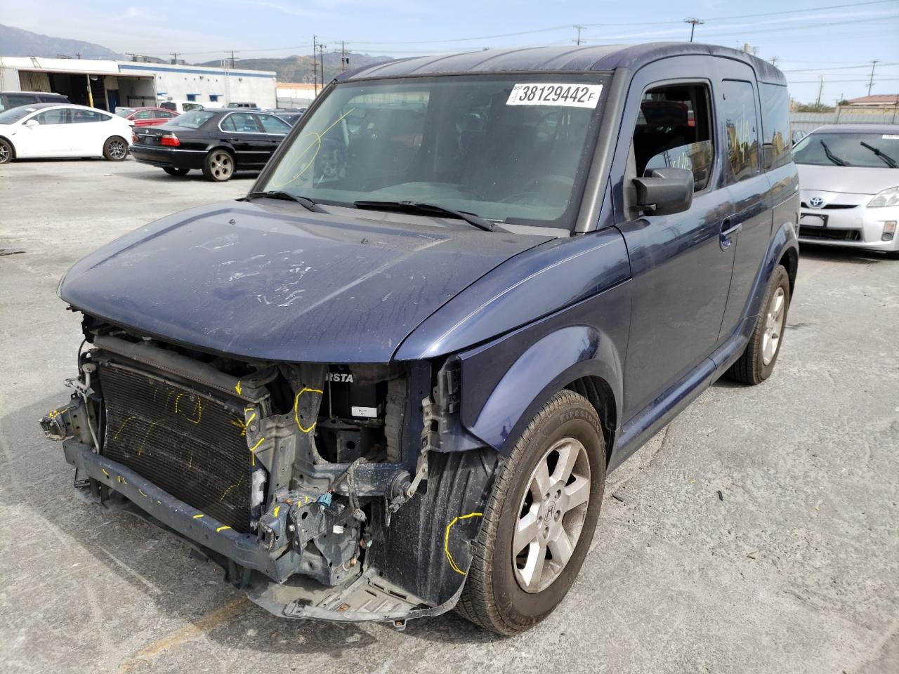 Photo 2 from auction – 2008 HONDA ELEMENT SC with VIN 5J6YH18938L000535