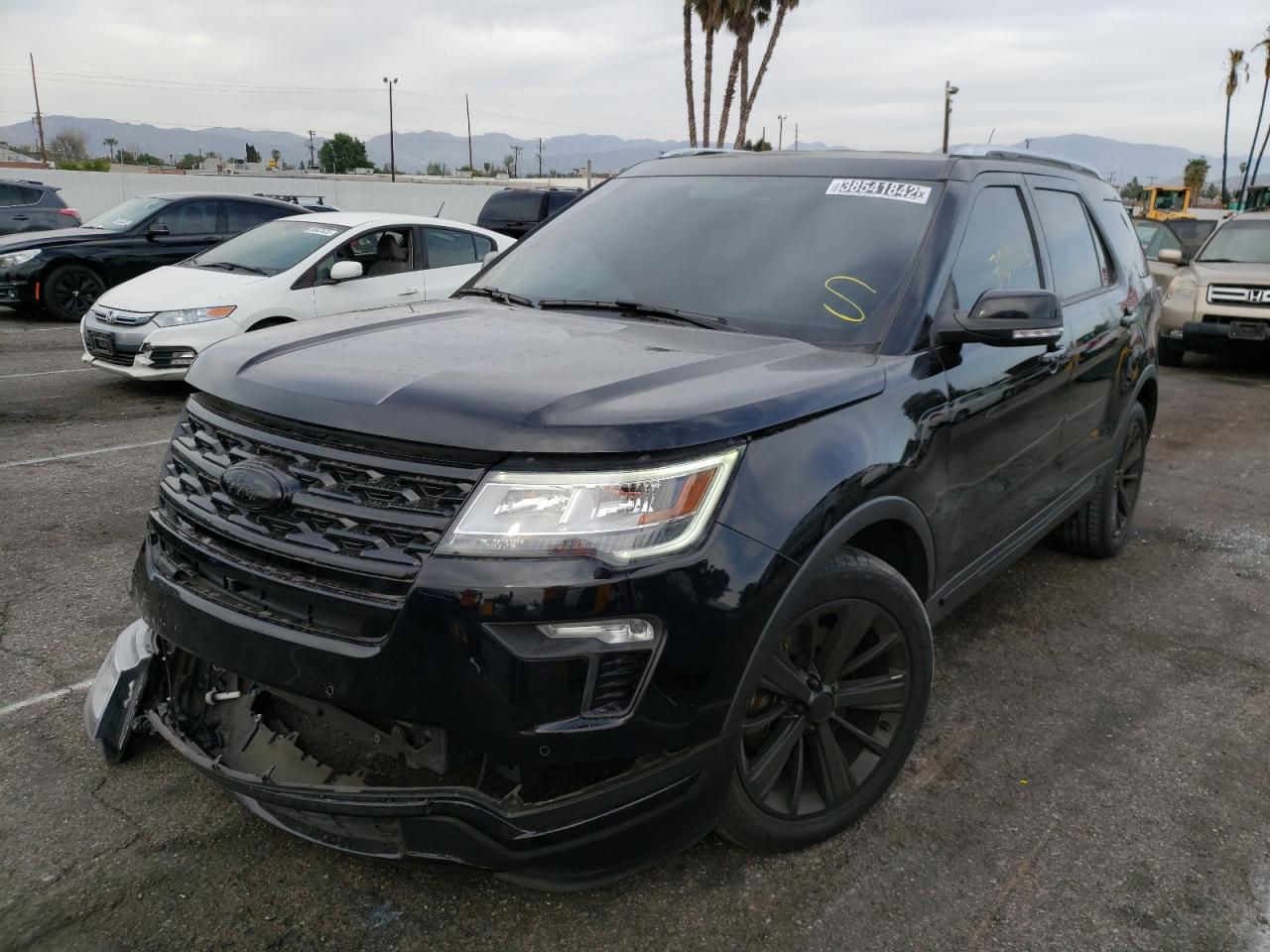 Photo 2 from auction – 2018 FORD EXPLORER L with VIN 1FM5K7F85JGB66847