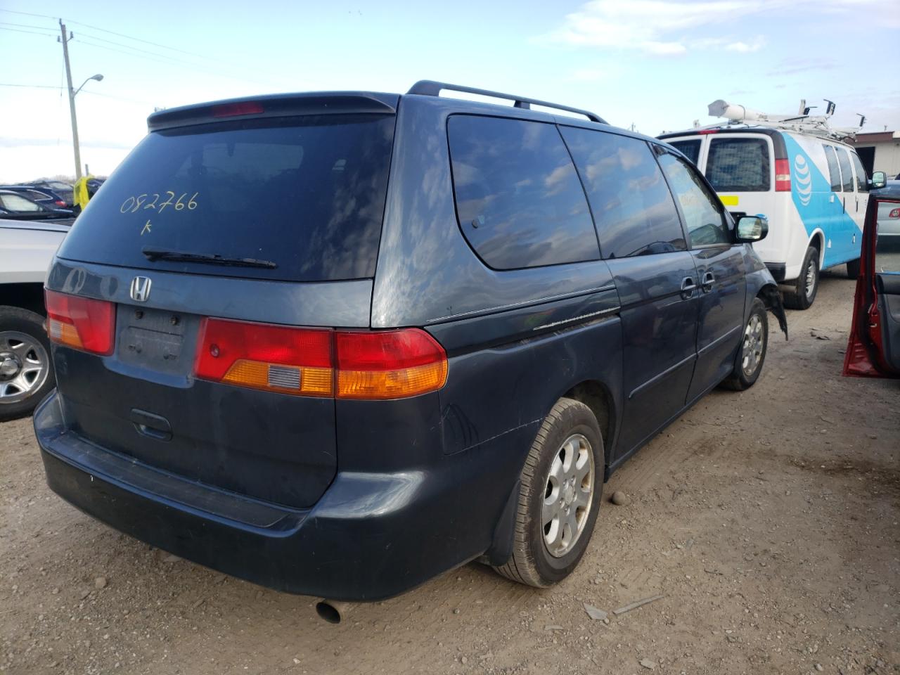 Photo 4 from auction – 2004 HONDA ODYSSEY EX with VIN 5FNRL18964B082766