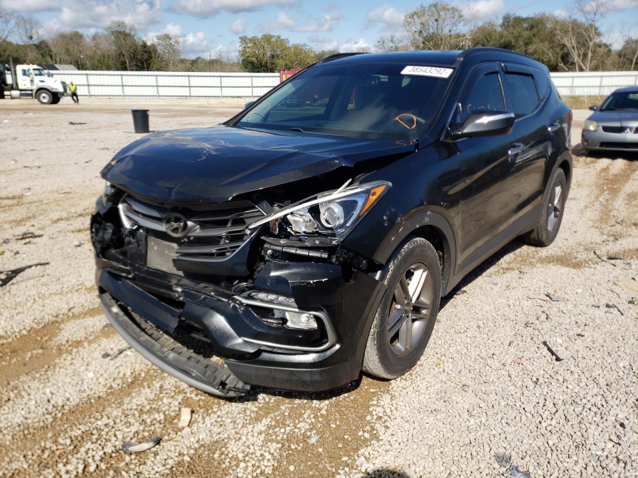 Photo 2 from auction – 2017 HYUNDAI SANTA FE S with VIN 5NMZU3LB3HH029580
