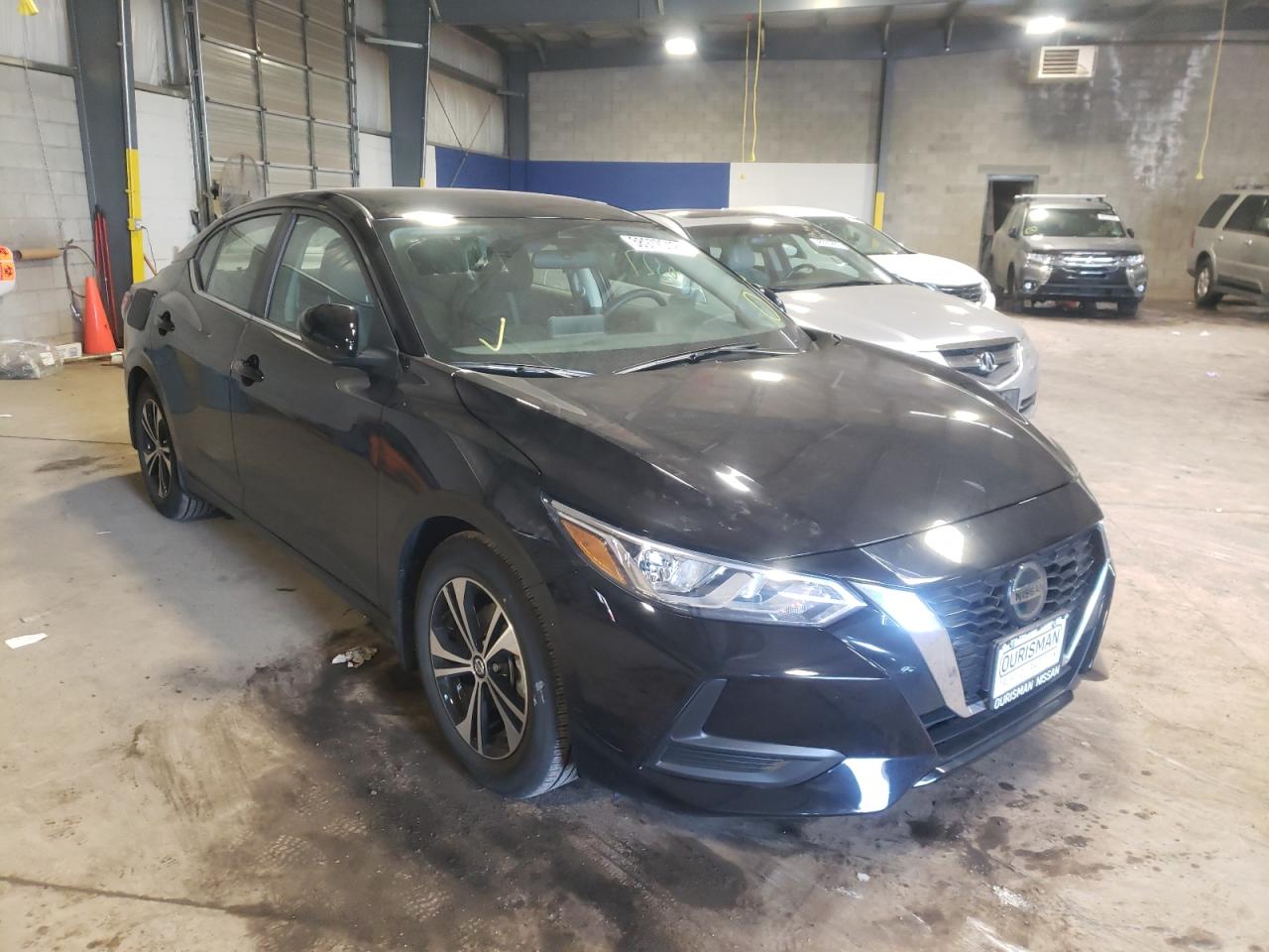 NISSAN SENTRA 2021 with VIN 3N1AB8CV6MY265220 - Photo from auction