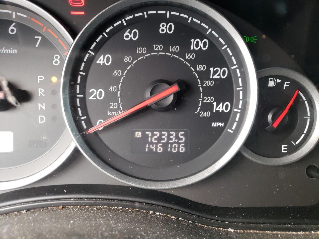 Photo 8 from auction – 2007 SUBARU LEGACY OUT with VIN 4S4BP61C477333038