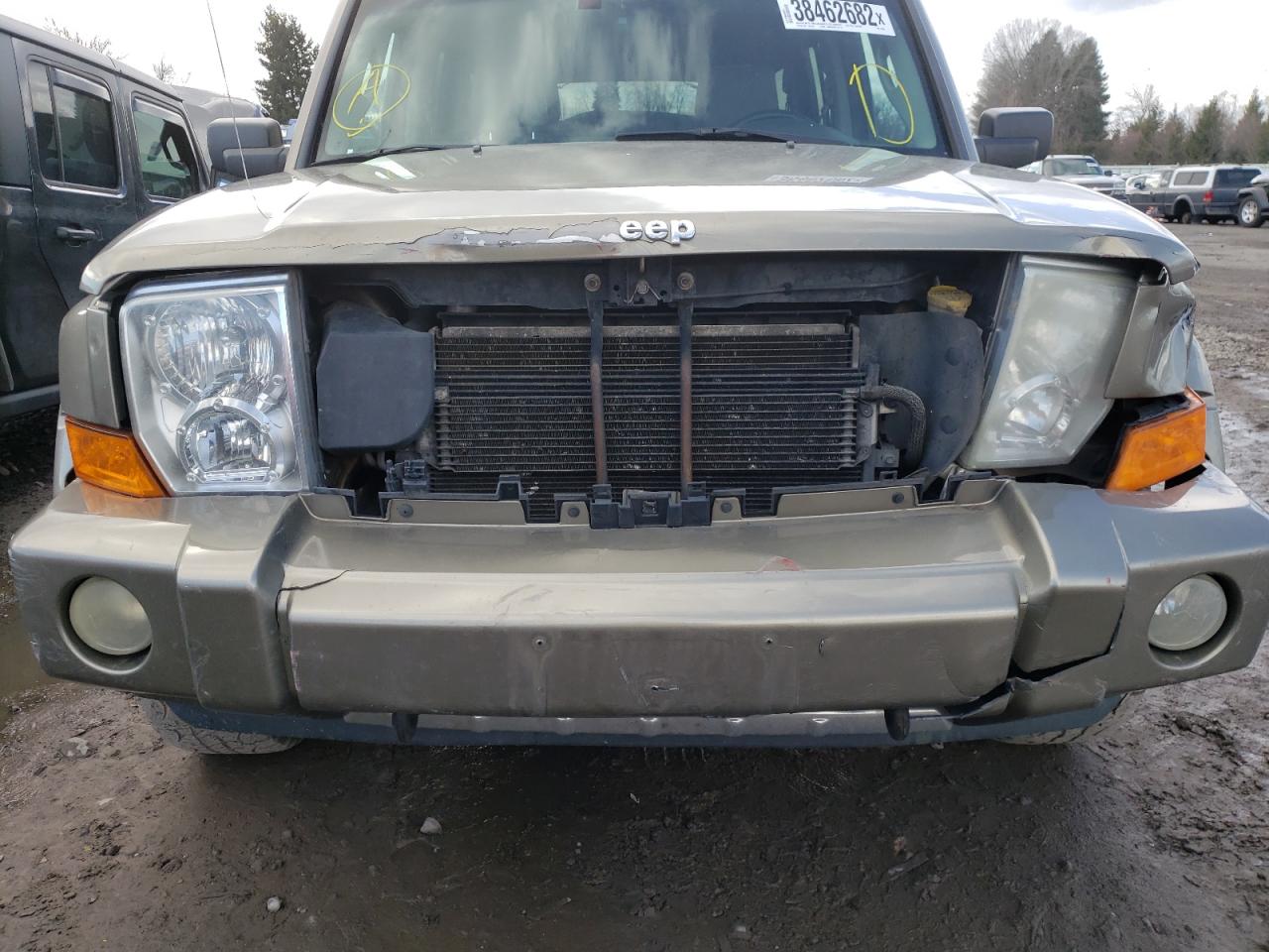 Photo 9 from auction – 2006 JEEP COMMANDER with VIN 1J8HG58206C269083