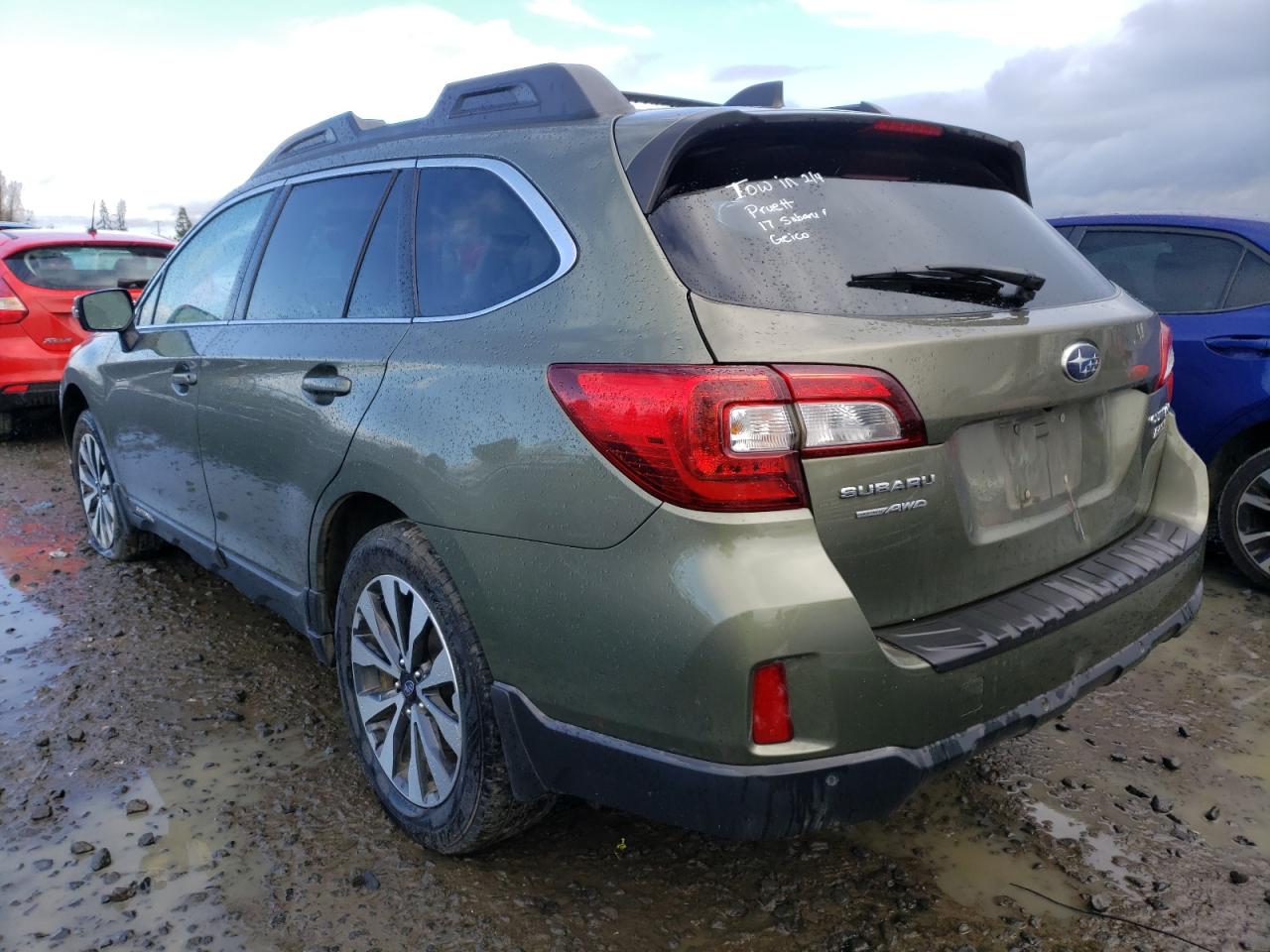 Photo 3 from auction – 2017 SUBARU OUTBACK 2. with VIN 4S4BSANC7H3250384