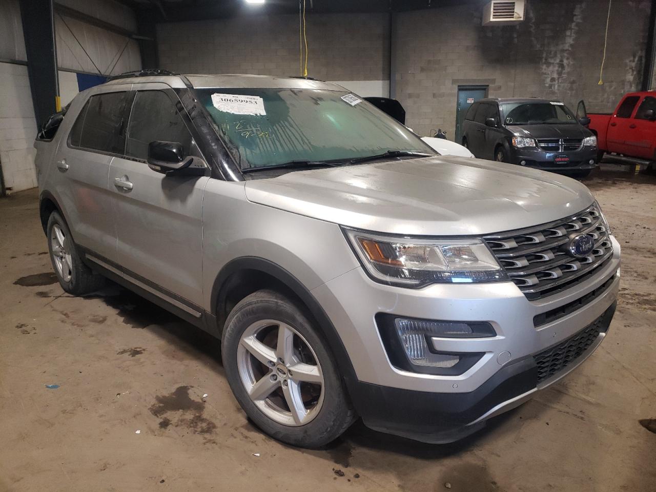 FORD EXPLORER X 2016 with VIN 1FM5K8D89GGC45827 - Photo from auction