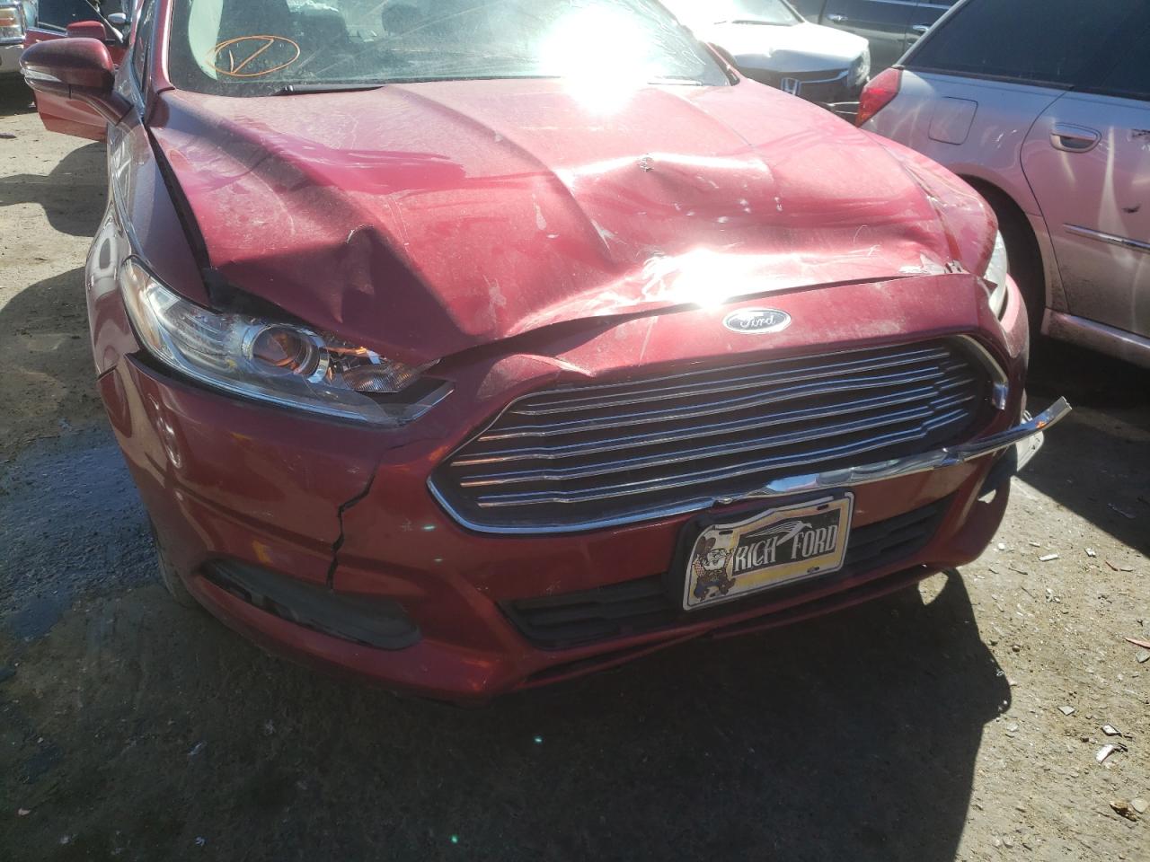 Photo 9 from auction – 2015 FORD FUSION SE with VIN 3FA6P0H70FR144072
