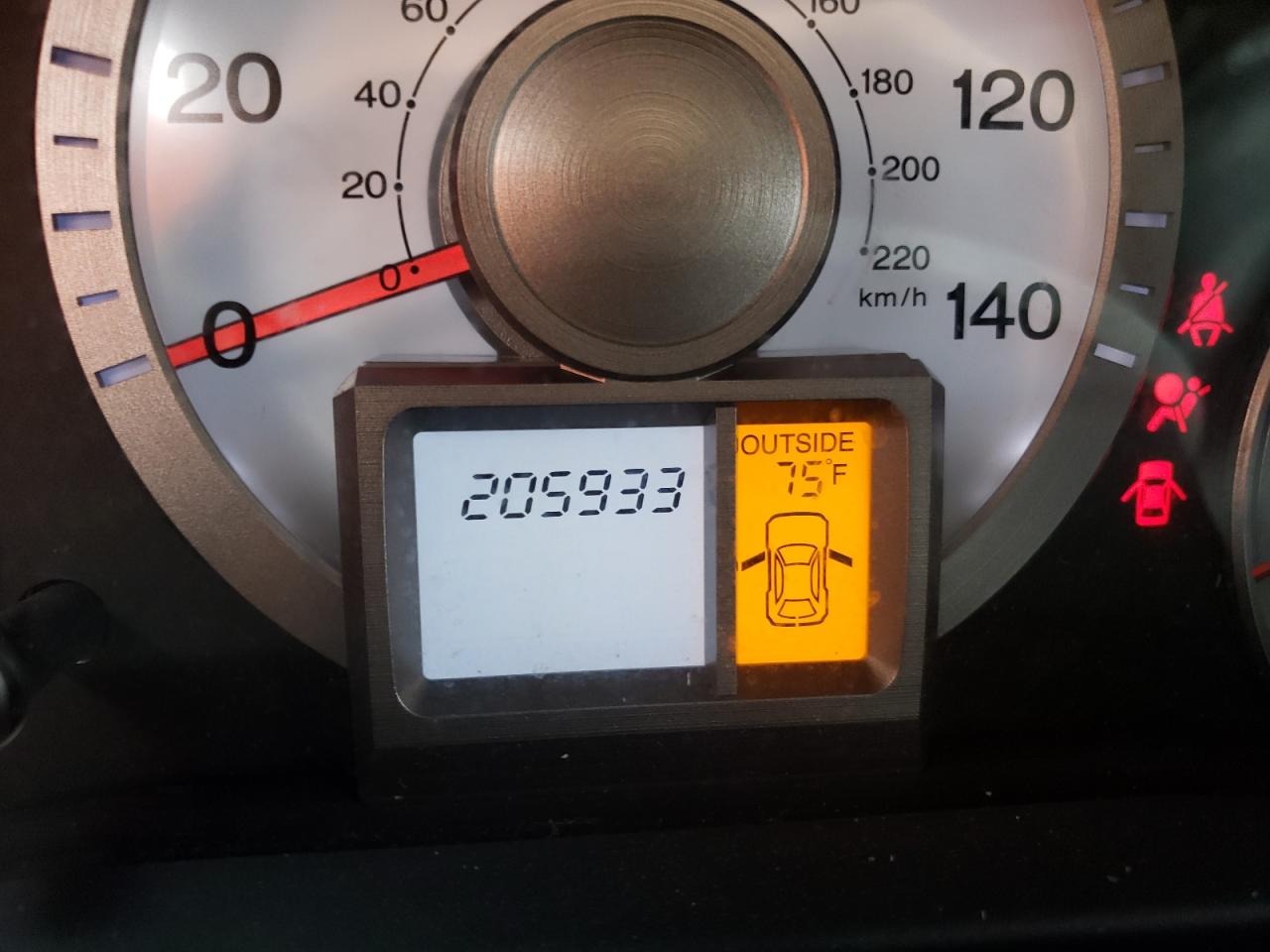 Photo 8 from auction – 2010 HONDA PILOT EX with VIN 5FNYF3H48AB008652