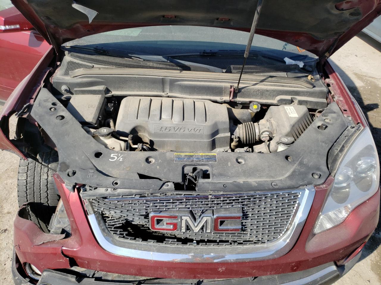 Photo 7 from auction – 2008 GMC ACADIA SLT with VIN 1GKER23728J303629