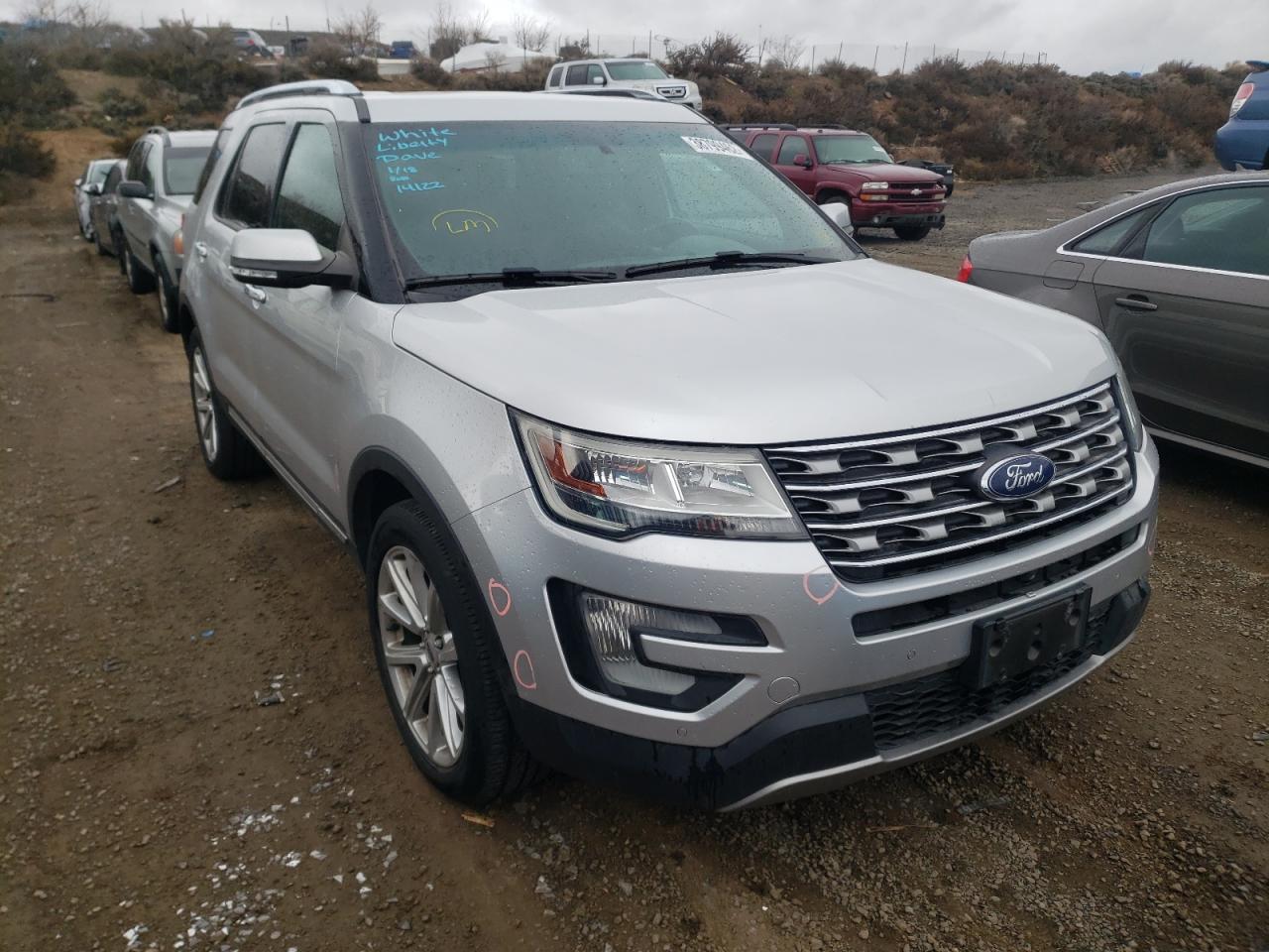 FORD EXPLORER L 2016 with VIN 1FM5K8F84GGC89683 - Photo from auction