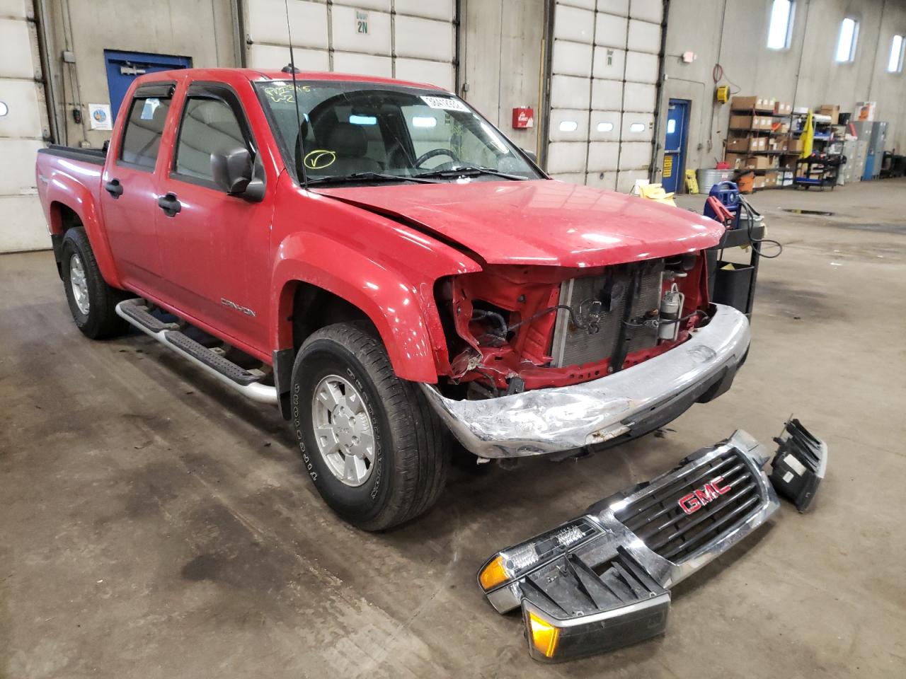 Photo 1 from auction – 2005 GMC CANYON with VIN 1GTDT136958166914