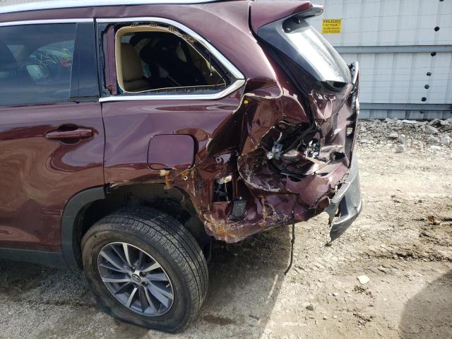 Photo 9 from auction – 2019 TOYOTA HIGHLANDER with VIN 5TDJZRFH0KS973696