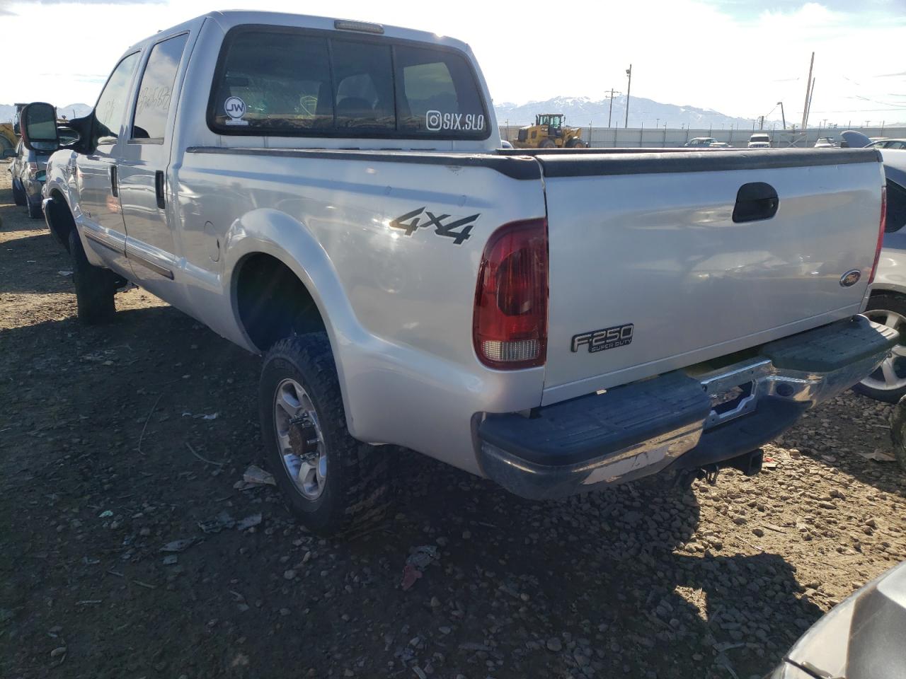 Photo 3 from auction – 2003 FORD F250 SUPER with VIN 1FTNW21P73ED69781