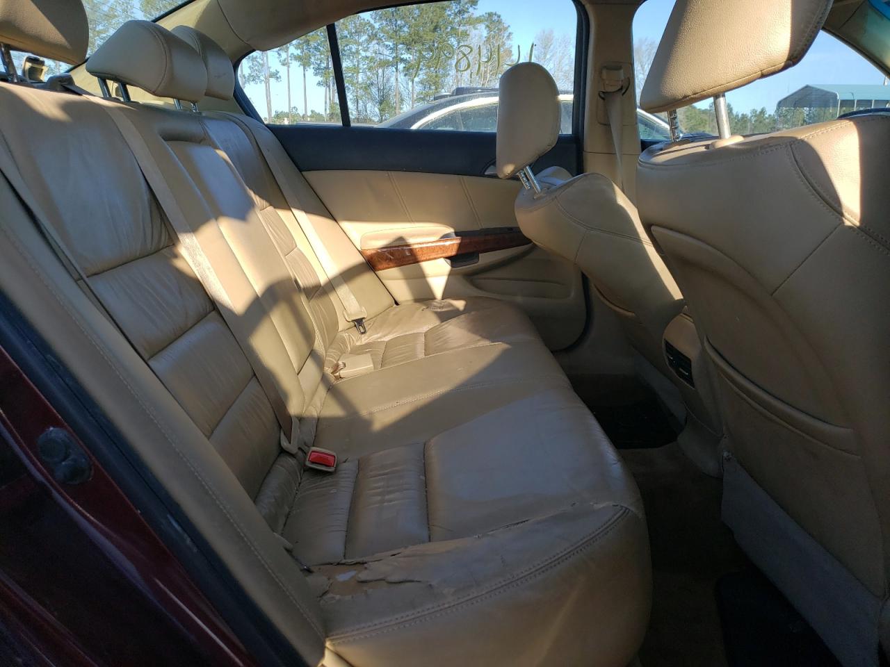 Photo 6 from auction – 2012 HONDA ACCORD EXL with VIN 1HGCP3F80CA022801