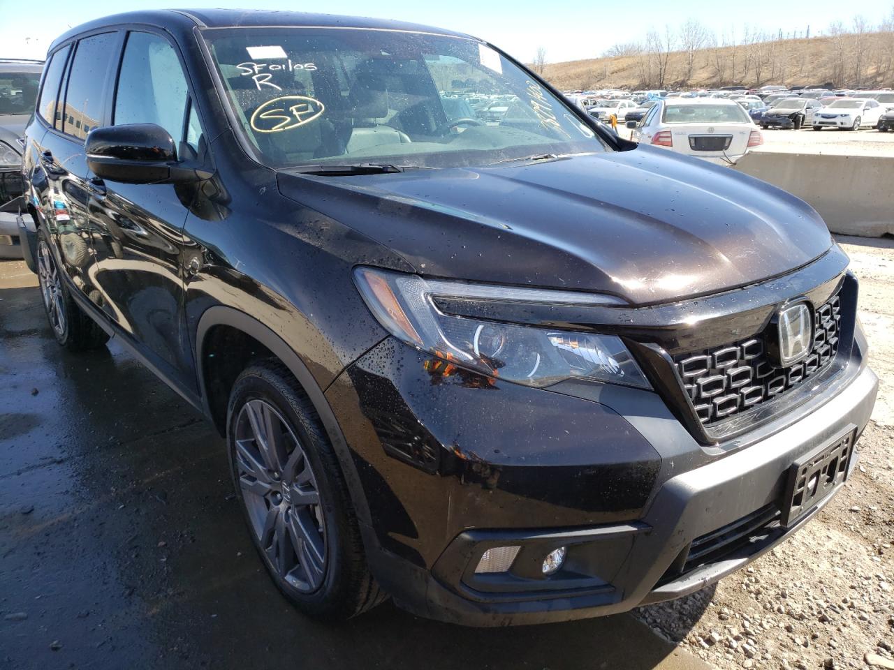HONDA PASSPORT E 2020 with VIN 5FNYF8H53LB016795 - Photo from auction