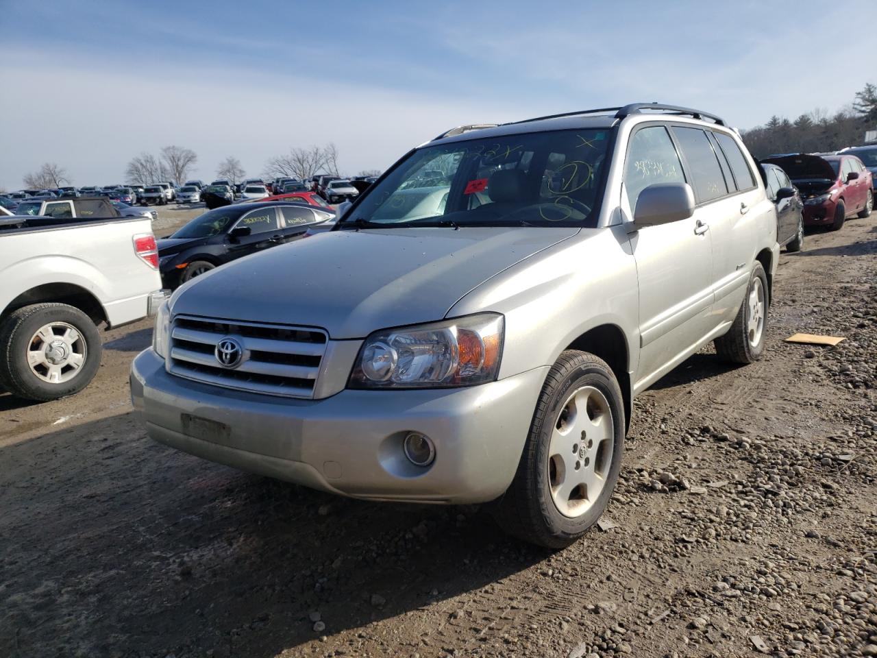 Photo 2 from auction – 2007 TOYOTA HIGHLANDER with VIN JTEEP21A170199067