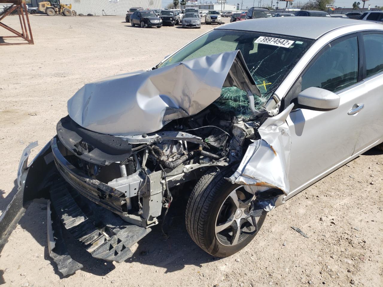 Photo 9 from auction – 2014 NISSAN SENTRA S with VIN 3N1AB7AP1EY298500