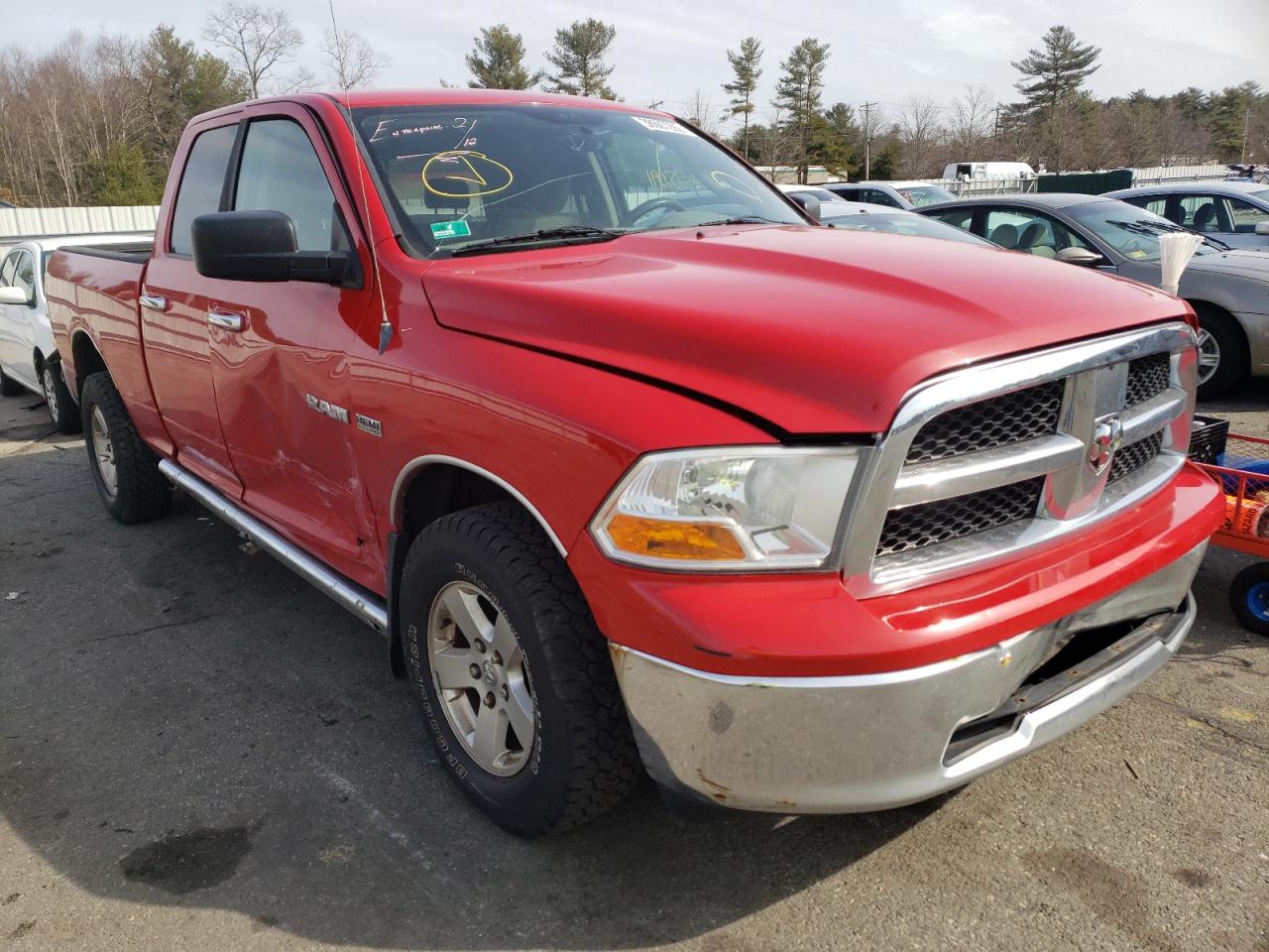 Photo 1 from auction – 2010 DODGE RAM 1500 with VIN 1D7RV1GTXAS183899