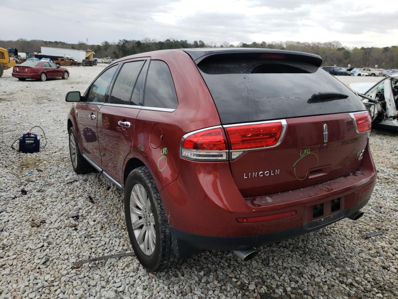 Photo 3 from auction – 2015 LINCOLN MKX with VIN 2LMDJ8JK0FBL30337