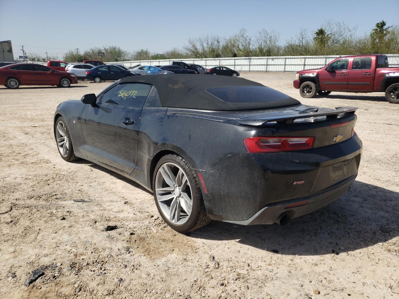 Photo 3 from auction – 2018 CHEVROLET CAMARO LT with VIN 1G1FB3DSXJ0122215