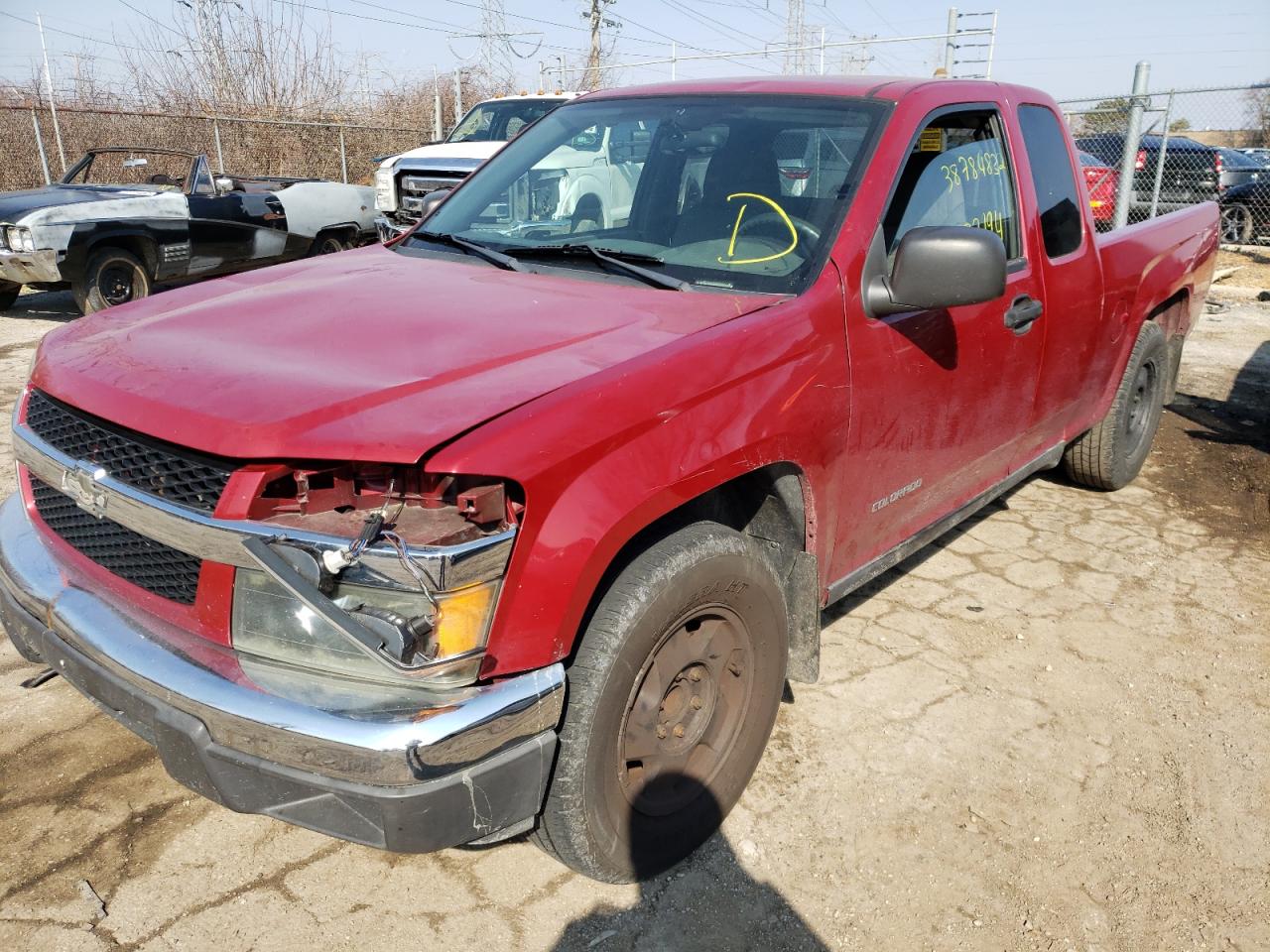 Photo 9 from auction – 2005 CHEVROLET COLORADO with VIN 1GCCS196258167859