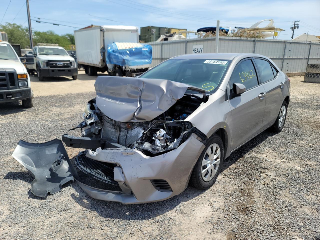 Photo 2 from auction – 2015 TOYOTA COROLLA EC with VIN 5YFBPRHE7FP217567