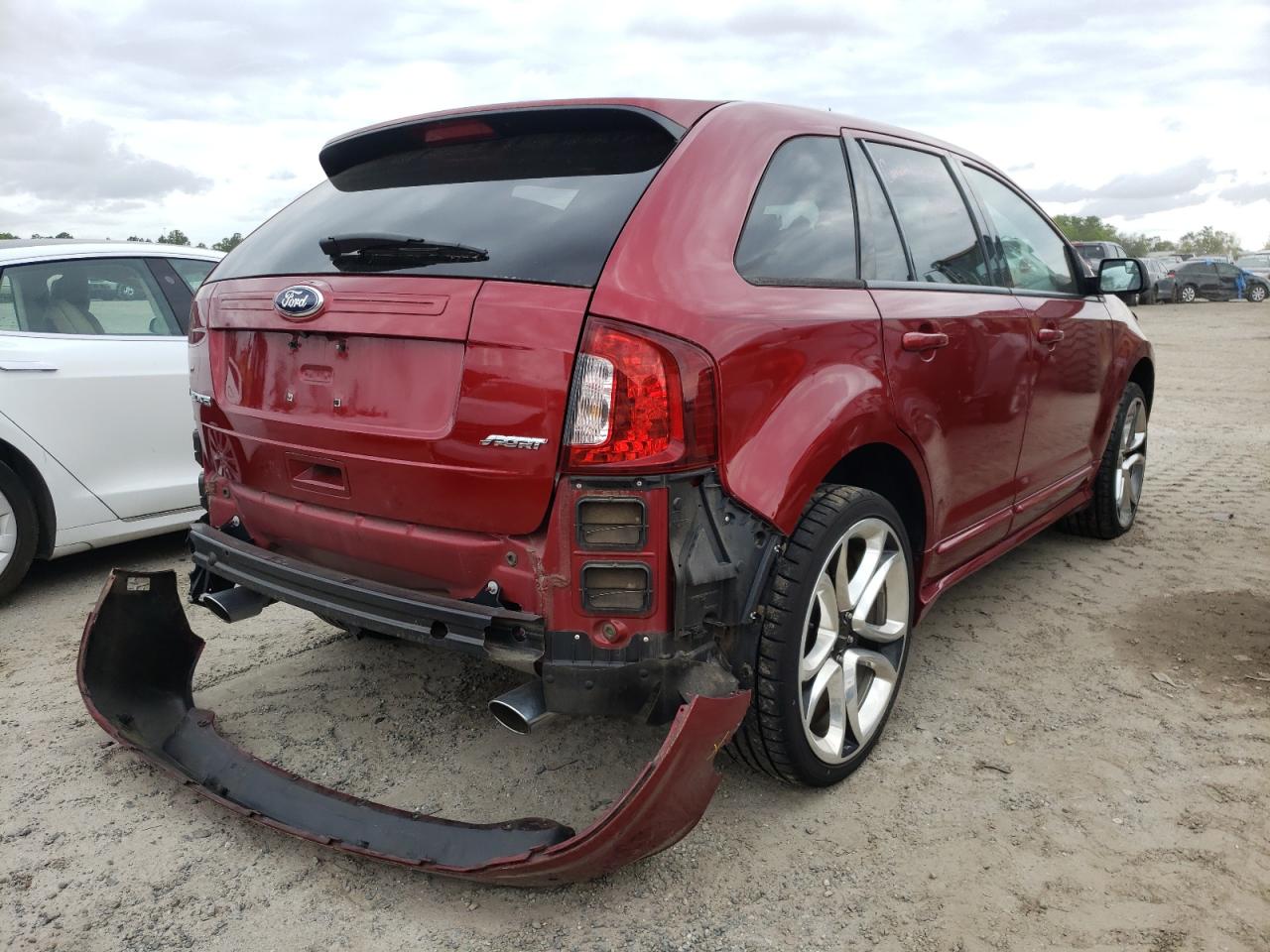 Photo 4 from auction – 2013 FORD EDGE SPORT with VIN 2FMDK3AK1DBC97129