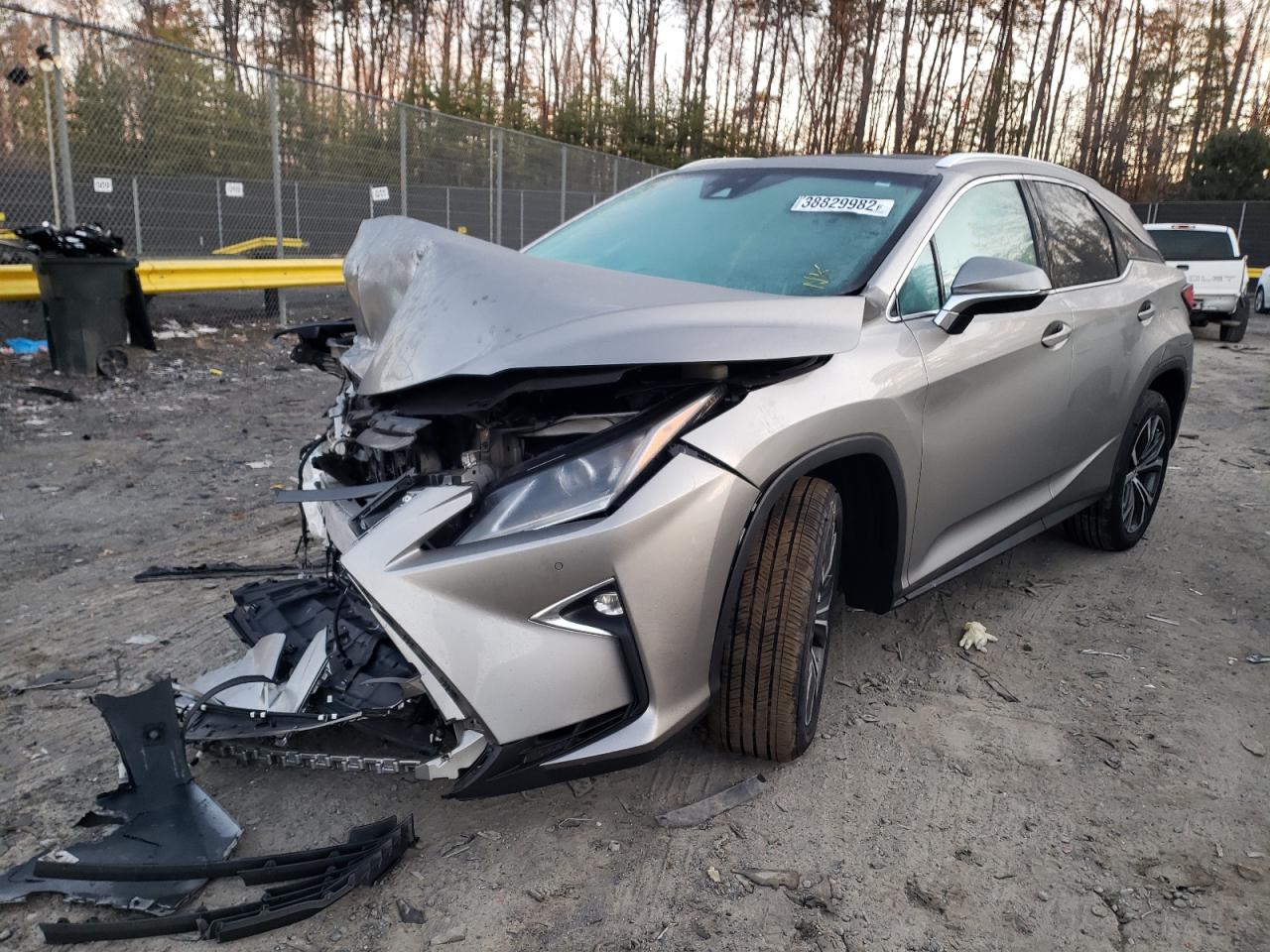 Photo 2 from auction – 2017 LEXUS RX 350 BAS with VIN 2T2BZMCAXHC124512