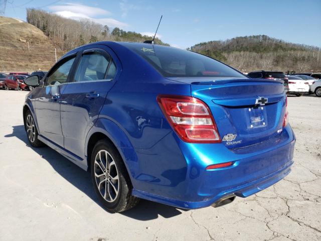 Photo 3 from auction – 2020 CHEVROLET SONIC LT with VIN 1G1JD5SB1L4102398