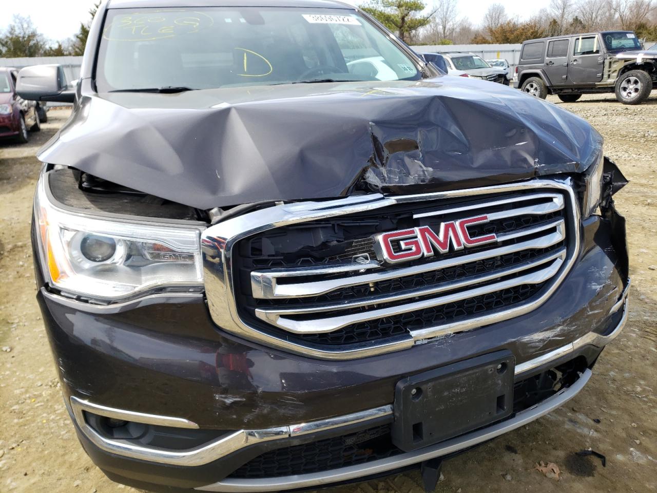 Photo 9 from auction – 2019 GMC ACADIA SLT with VIN 1GKKNULS2KZ118830