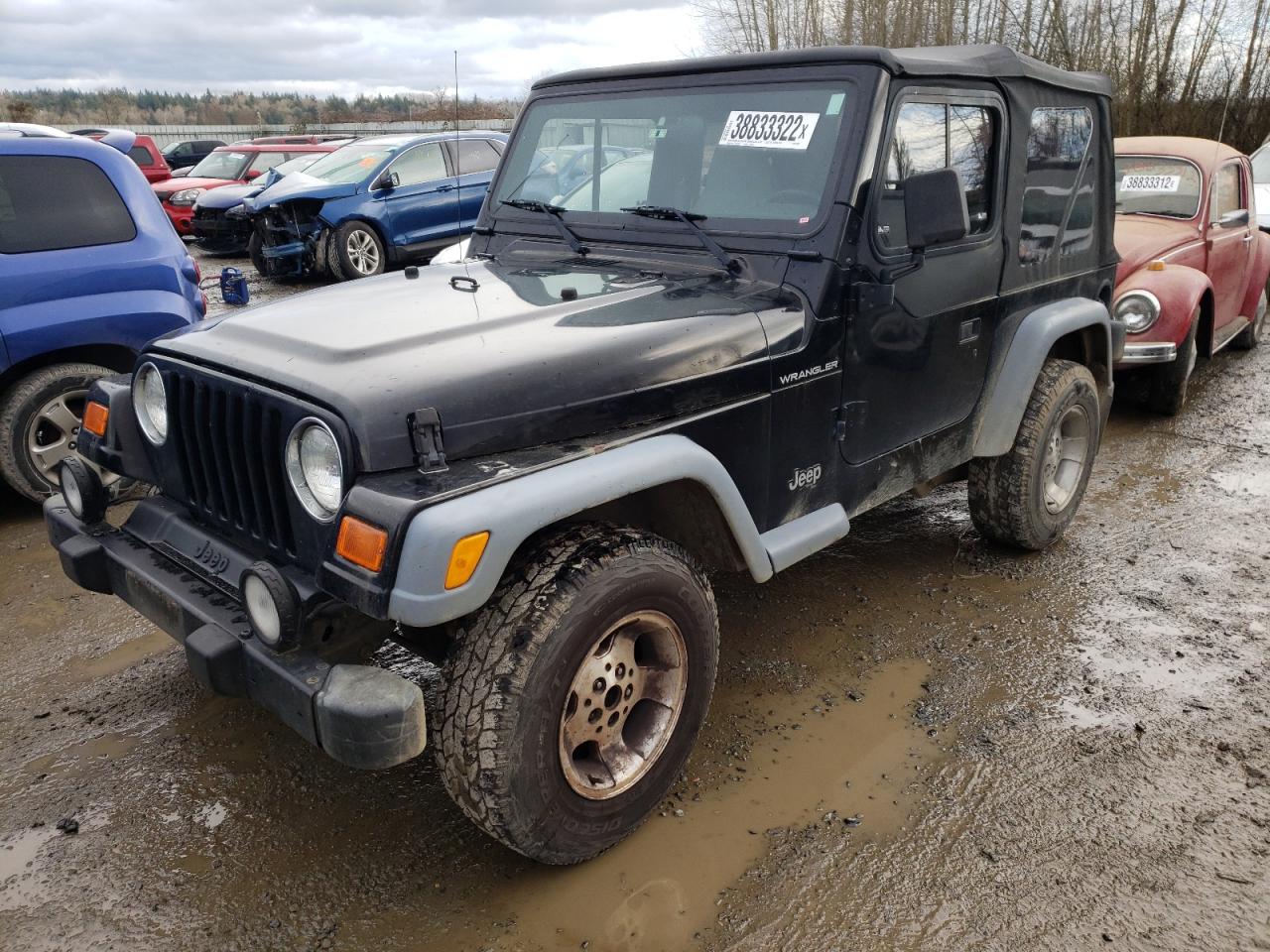 Photo 2 from auction – 2001 JEEP WRANGLER / with VIN 1J4FA29P31P363401