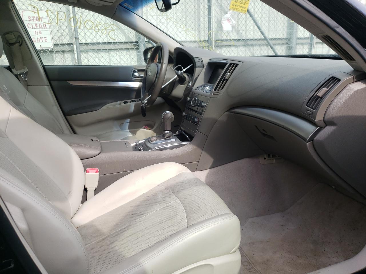 Photo 5 from auction – 2011 INFINITI G37 with VIN JN1CV6AR0BM408950