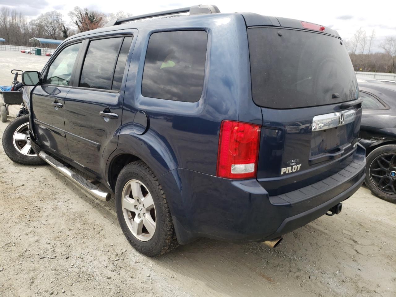 Photo 3 from auction – 2010 HONDA PILOT EXL with VIN 5FNYF4H66AB036473