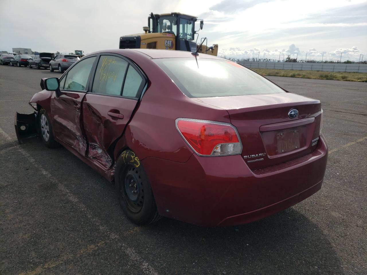 Photo 3 from auction – 2014 SUBARU IMPREZA with VIN JF1GJAA6XEH012496