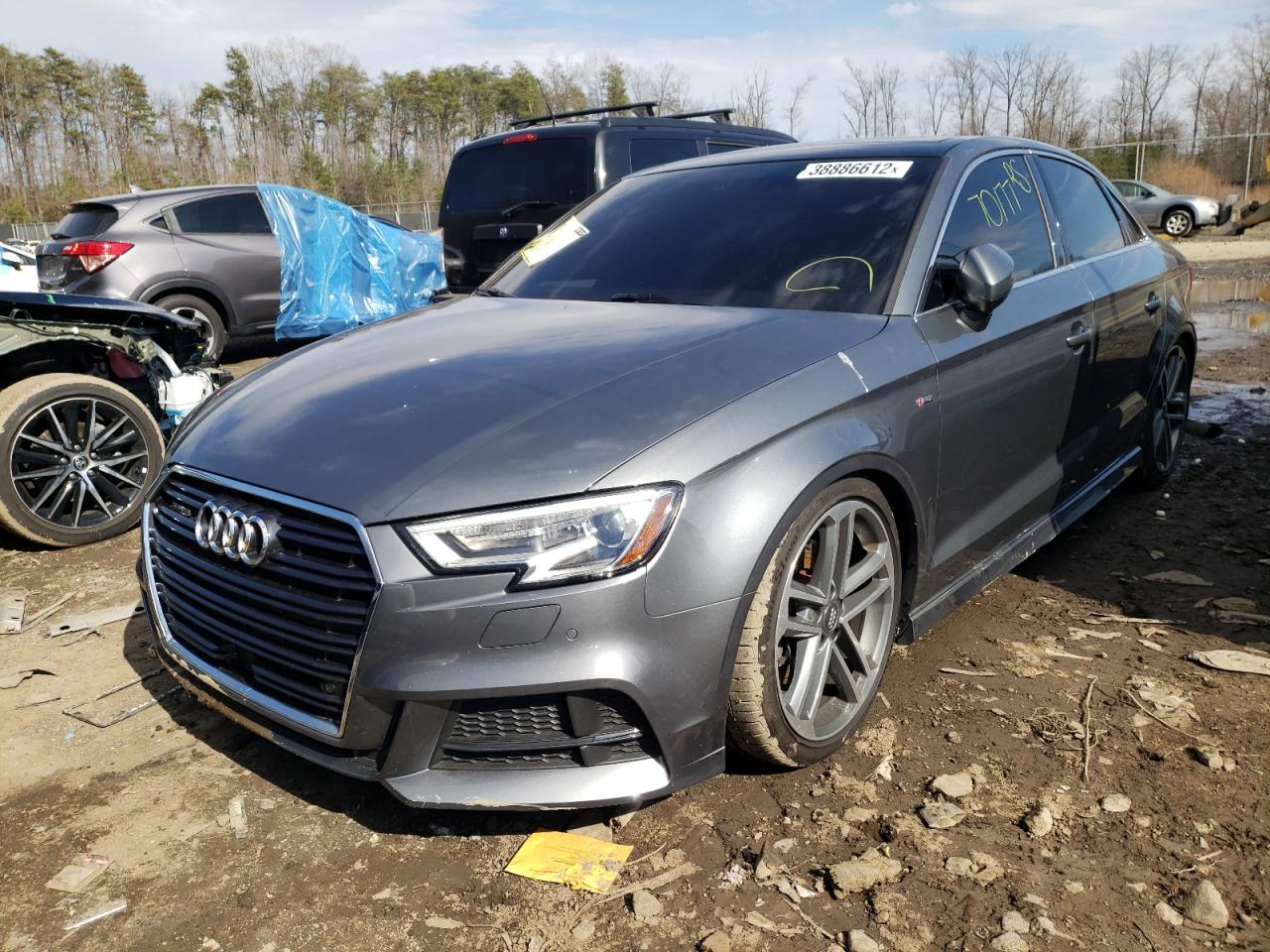 Photo 2 from auction – 2017 AUDI A3 PREMIUM with VIN WAUJ8GFF0H1019037