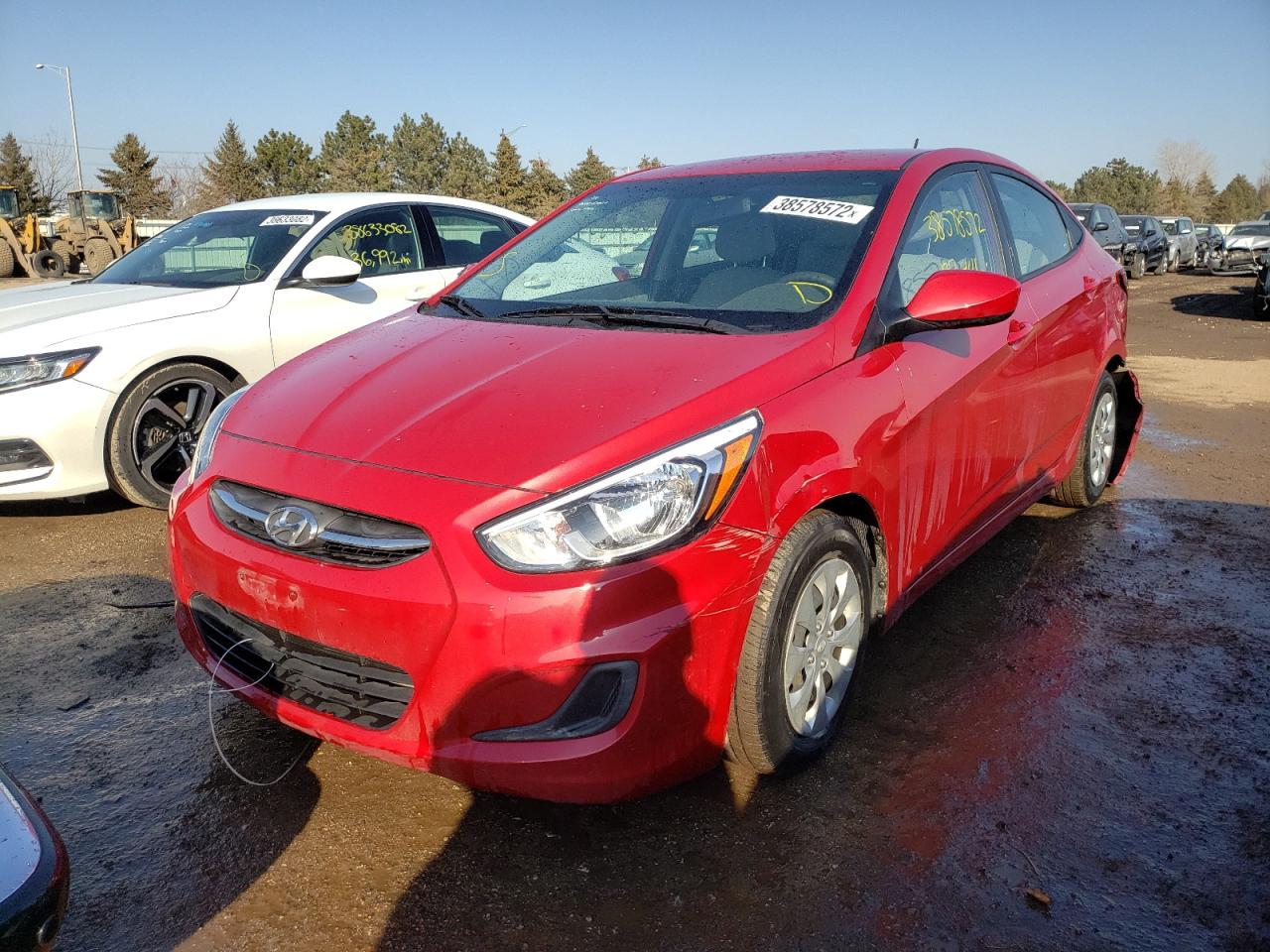 Photo 2 from auction – 2017 HYUNDAI ACCENT SE with VIN KMHCT4AE4HU339401