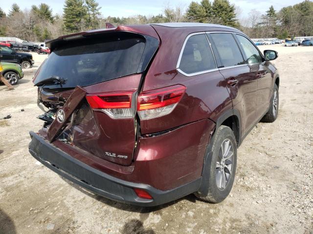 Photo 4 from auction – 2019 TOYOTA HIGHLANDER with VIN 5TDJZRFH0KS973696
